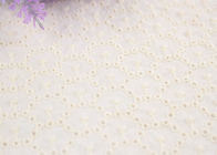 Soft Feeling Cotton Eyelet Lace Fabric By The Yard For Home Decor Products