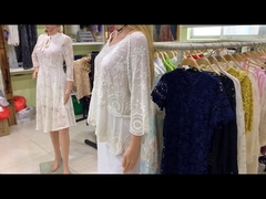 3CM Bestickte Brautspitze Afrikanisches Mesh Nylon / Polyester