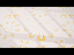 Milchfetzen, weiße Stickerei, Braut- und Hochzeitsrolle, Guipure-Spitzenbesatz, Spitzenbesatz