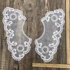 Lace Fabric Embroidery Hanfu Accessories Three-dimensional Embroidery Cloud Shoulder Fairy Children's Wear False Collar
