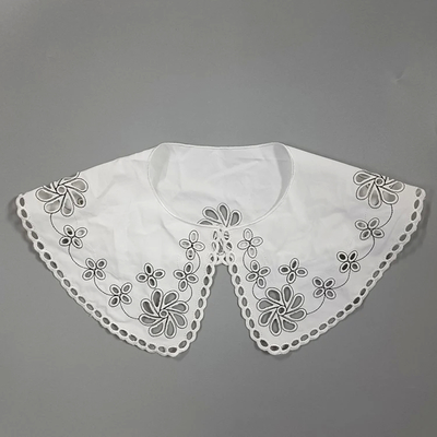 Runder Spitzenkragen Applique aus Polyester